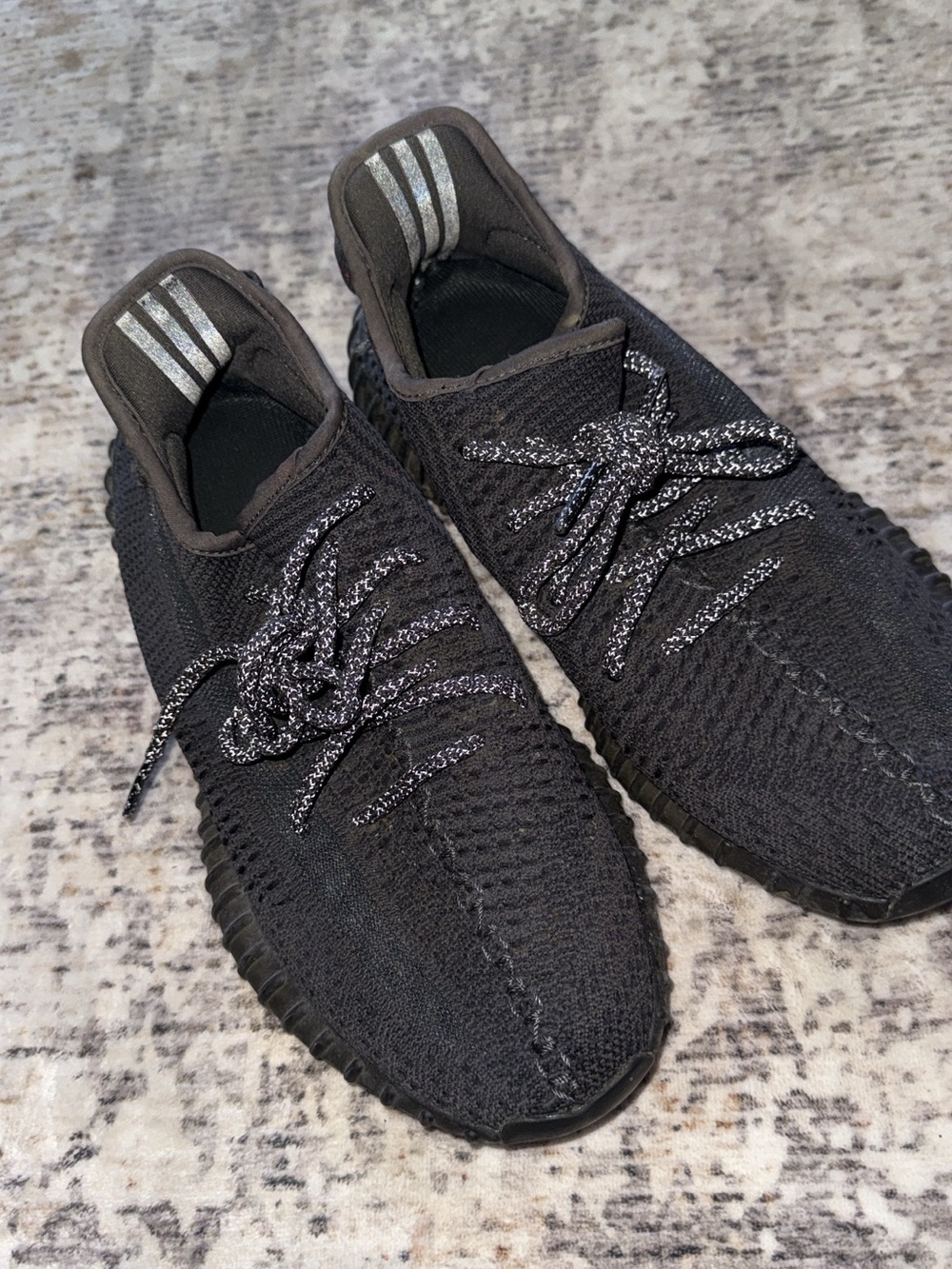 Yeezy 350 V2s “Black-Static”